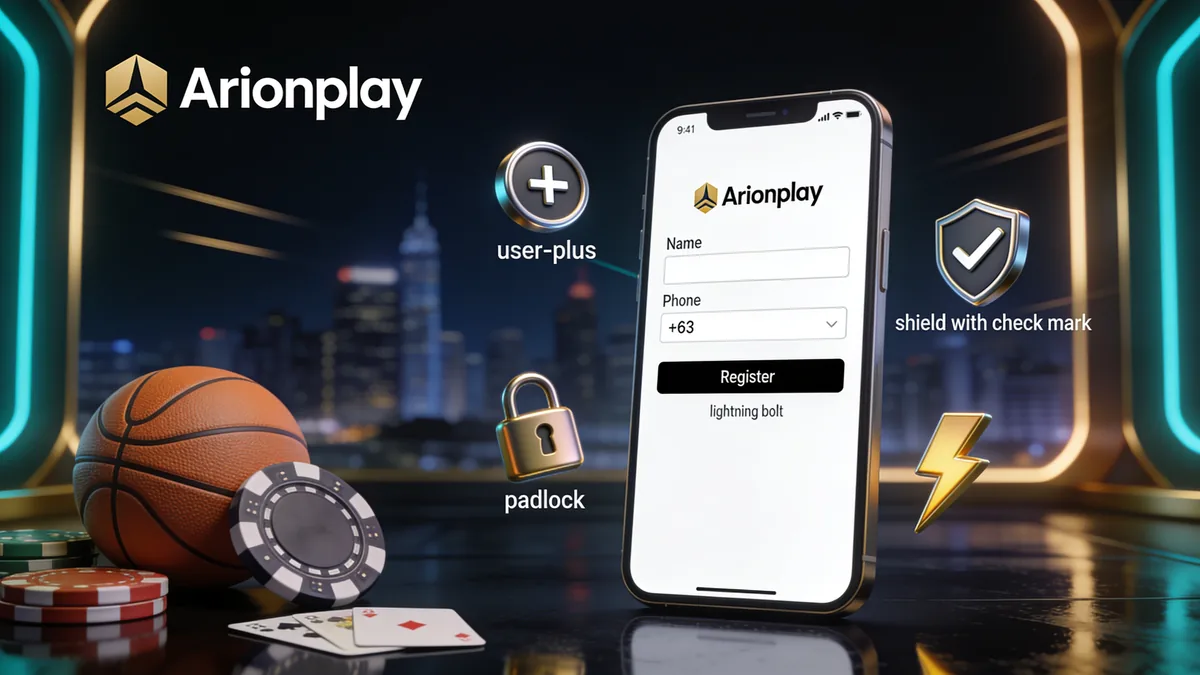 How to Register and Log In at ArionPlay Casino for players in the Philippines